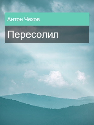 Пересолил, Антон Чехов