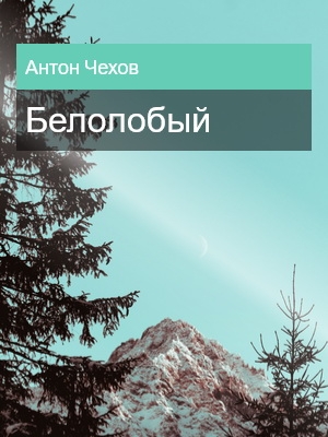 Белолобый, Антон Чехов
