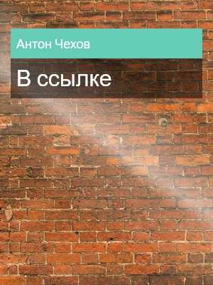 В ссылке, Антон Чехов