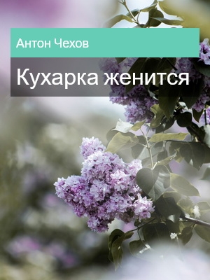 Кухарка женится, Антон Чехов