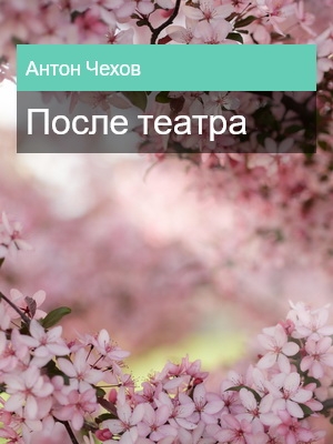 После театра, Антон Чехов