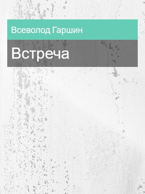 Встреча, Всеволод Гаршин